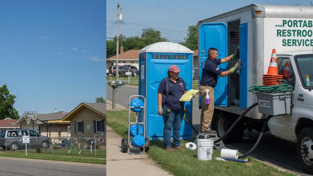 Porta Potty Rental in Rudolph, WI near me